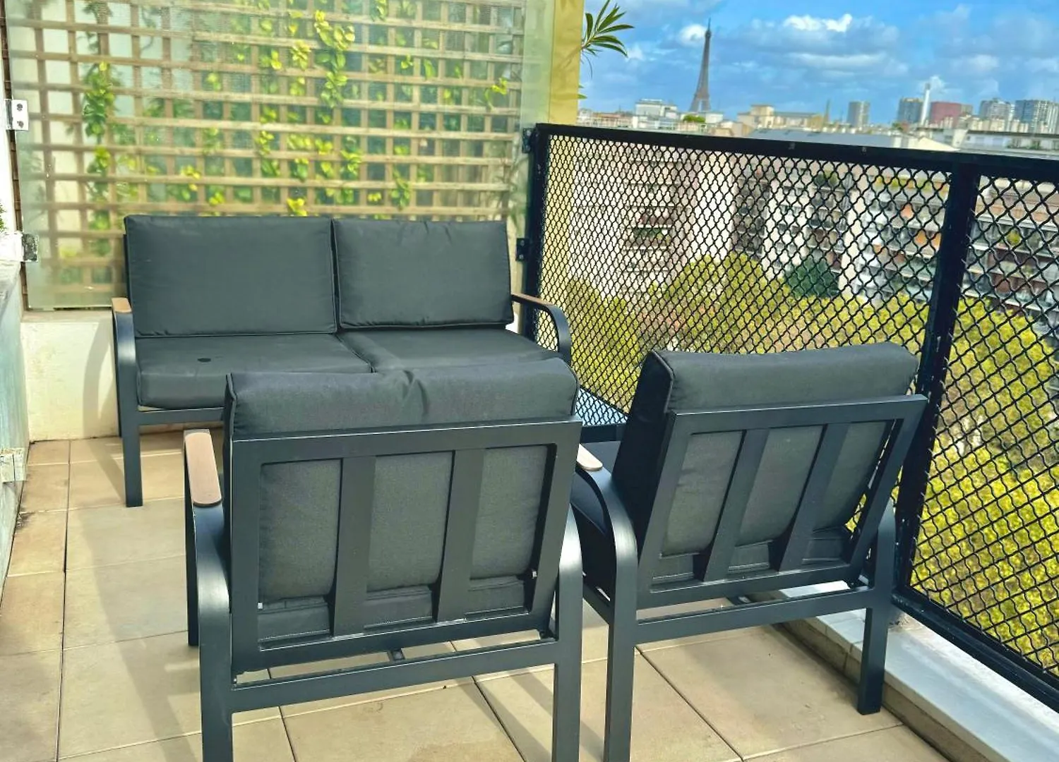 Apartment Rooftop Eiffel Tower - Full Ac
